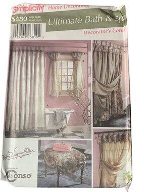 Simplicity 5480 Ultimate Bath & Spa Decorator's Corner One Size Uncut